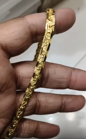 Gold Plated 1 Gram Chain Approx 20 Inch | Elegant Daily Wear Chain for Men Women | Long Lasting Shine Jewellery