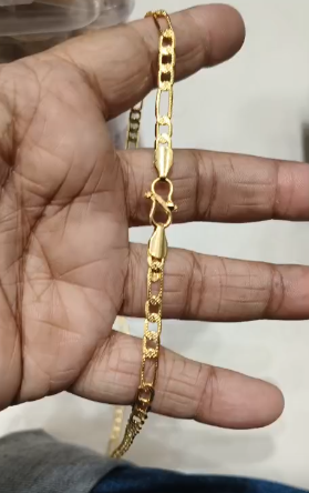 Trendy 1 Gram Gold Plated Chain | Minimal & Elegant Style
