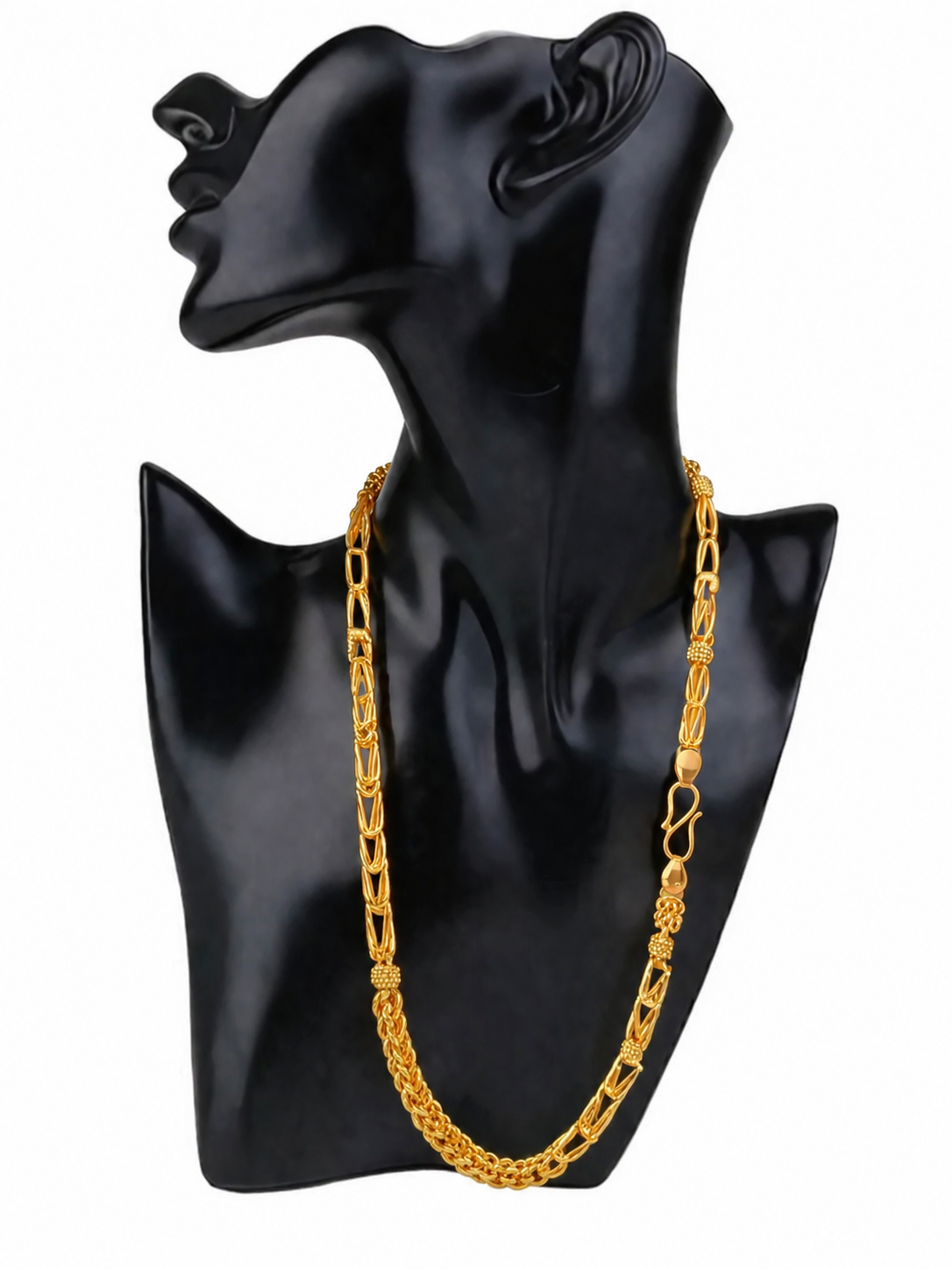 Men's 22-Inch One Gram Gold Forming Designer Chain