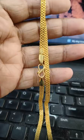 1 Gram Gold Forming Chain - Premium Quality