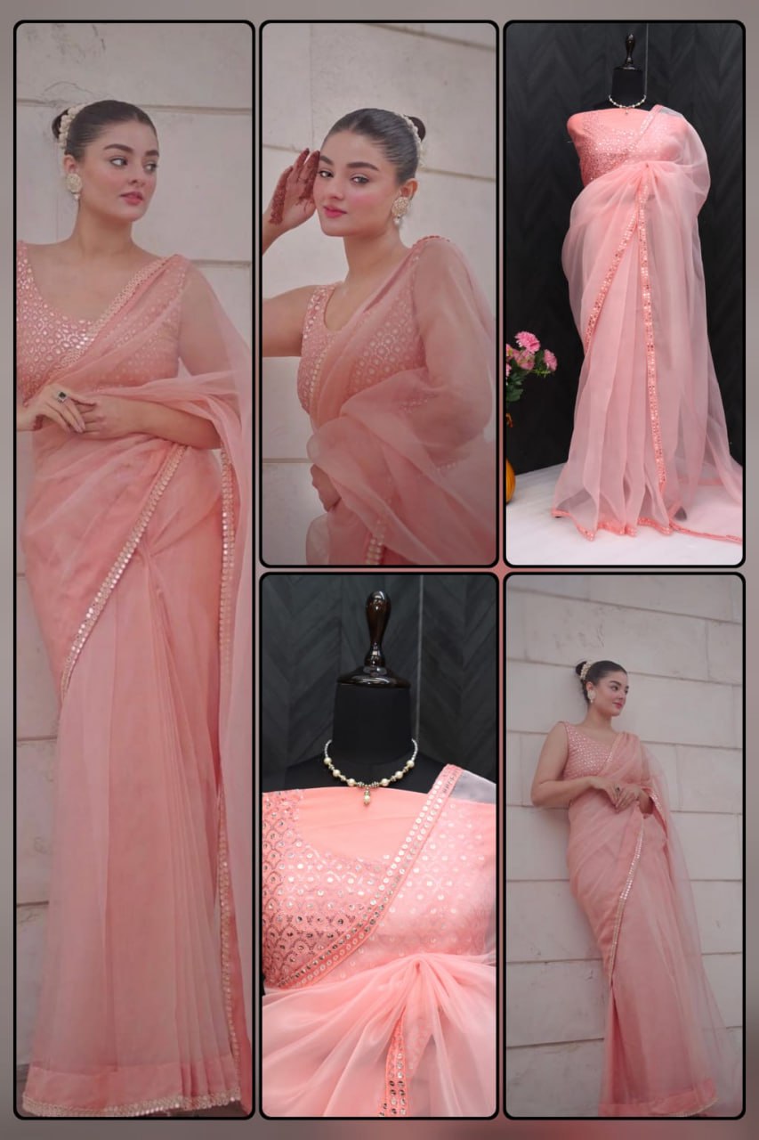 Organza Silk Saree