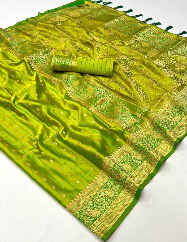 PURE SATIN HANDLOOM WEAVING SILK