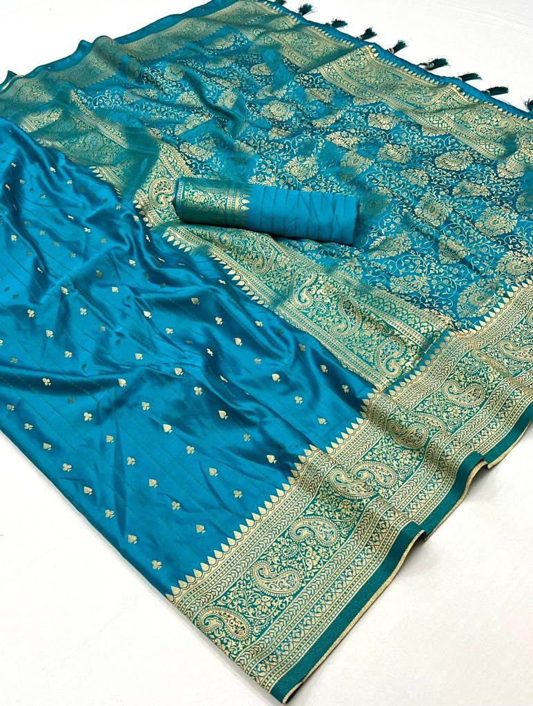 PURE SATIN HANDLOOM WEAVING SILK