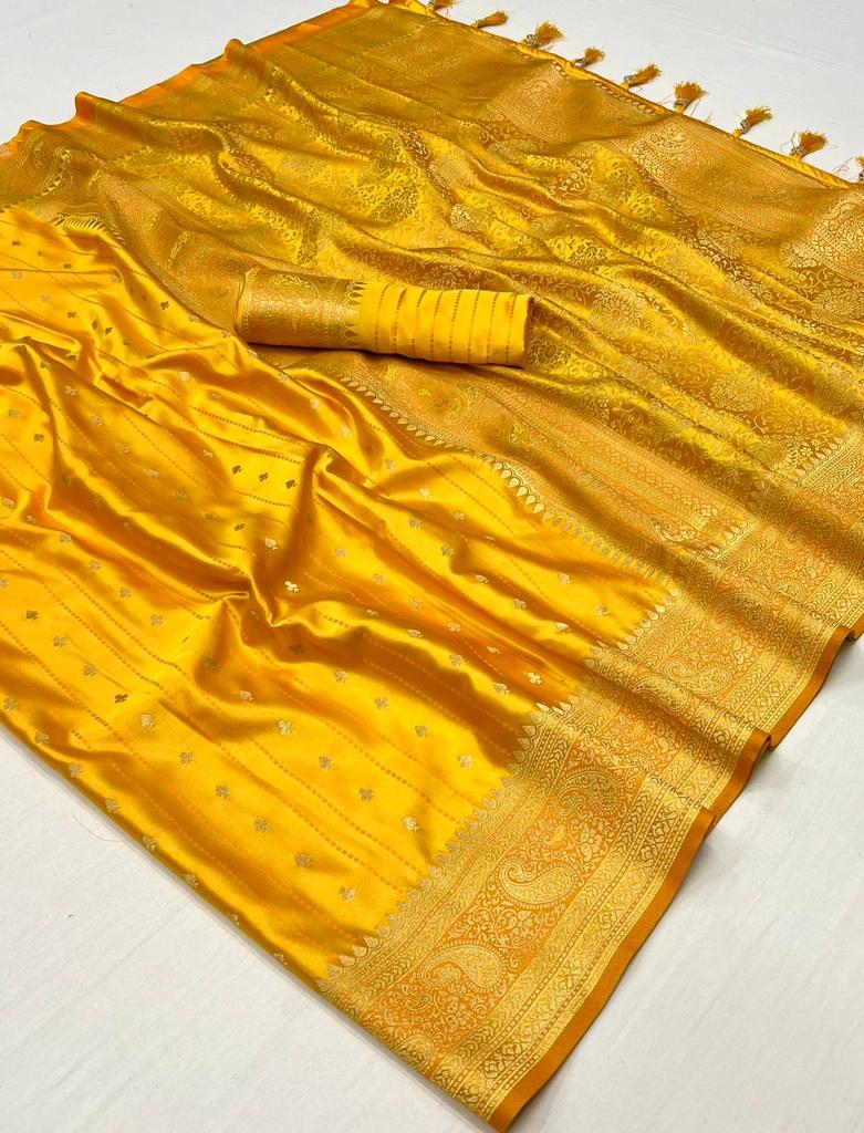 PURE SATIN HANDLOOM WEAVING SILK