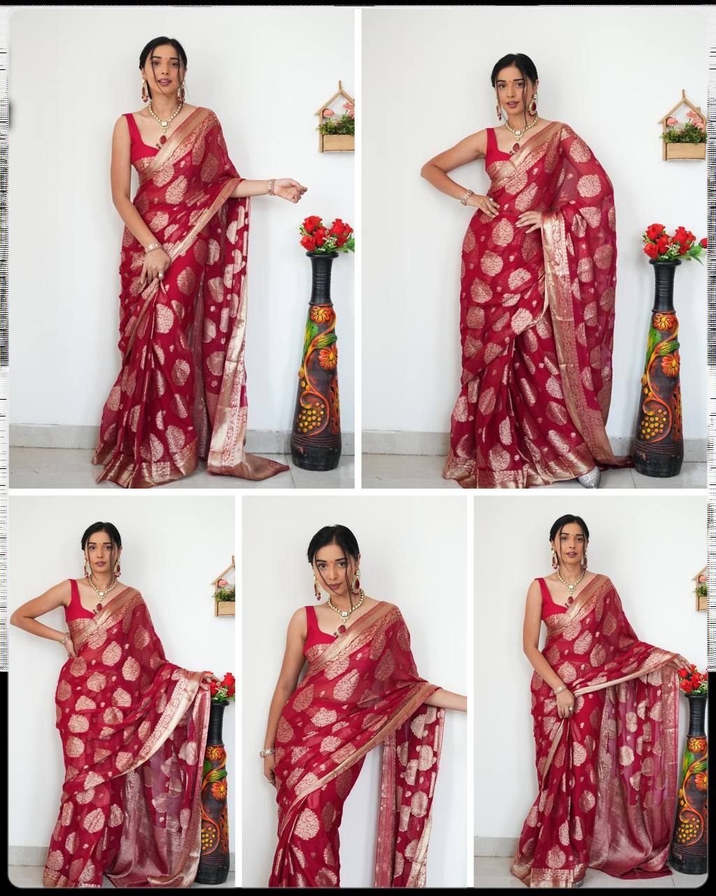 READY TO WEAR  LILAN SOFT COTTON SAREE