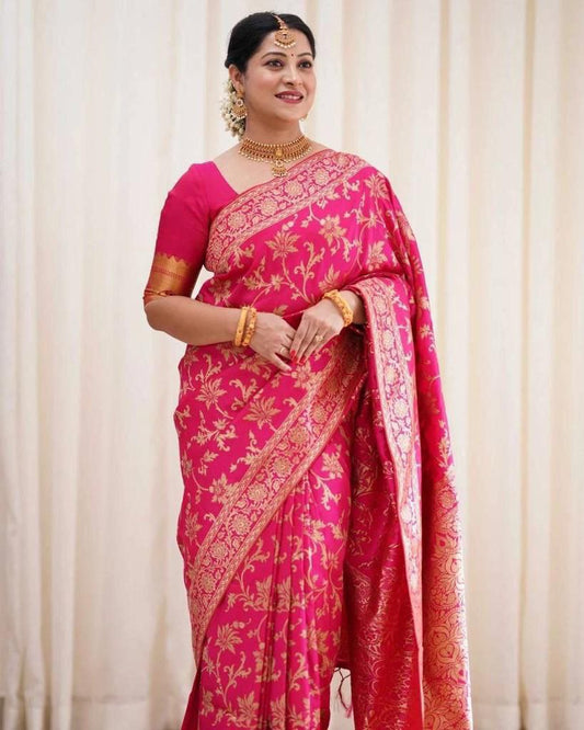 Indulge in Elegance with our Exquisite Soft Lichi Silk Sarees!