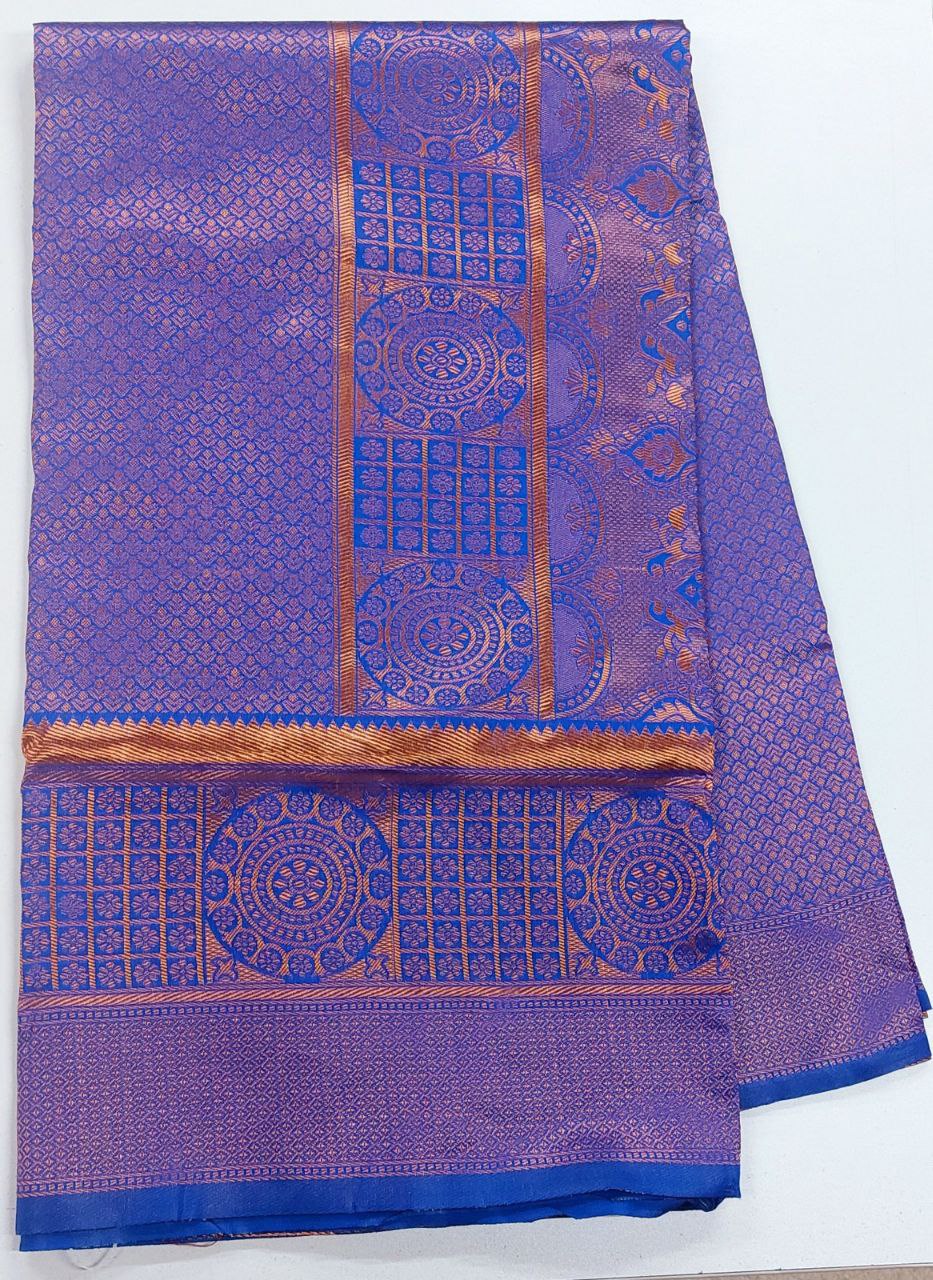 Banarasi Soft Lichi Silk Saree with Jacquard Work