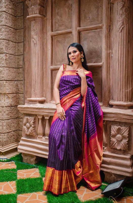 Banarasi Soft Silk Sarees at blacky.in