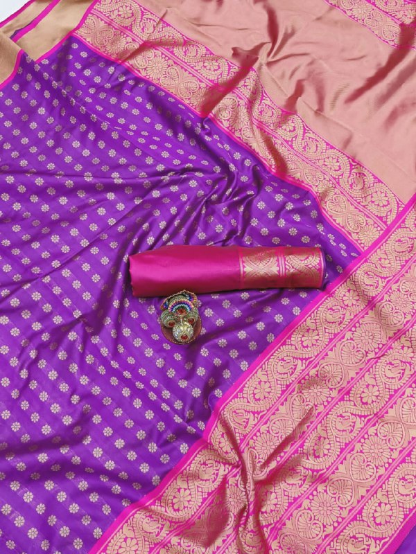 Banarasi Soft Silk Sarees at blacky.in