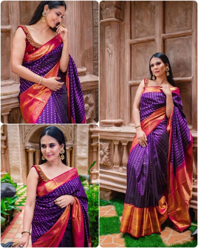 Banarasi Soft Silk Sarees at blacky.in