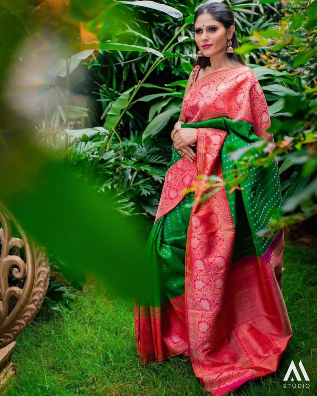 Banarasi Soft Silk Sarees at blacky.in