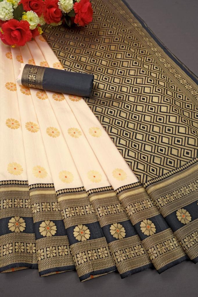 Discover the Beauty of Banarasi Soft Silk Saree