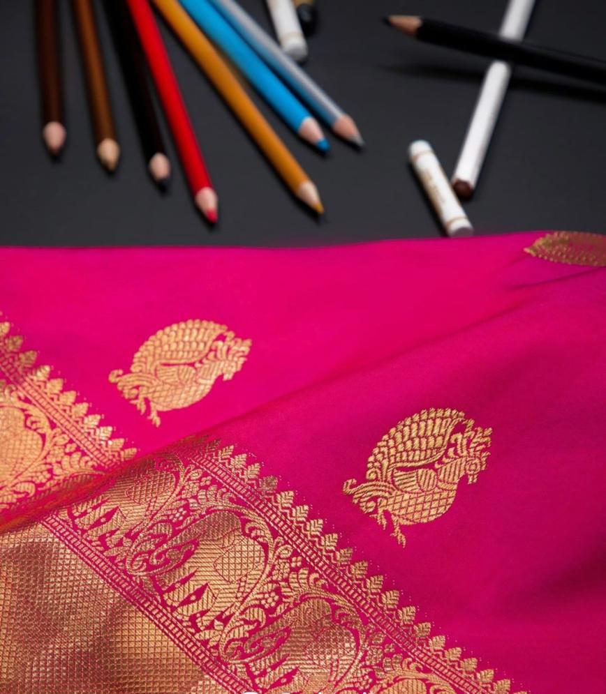 Pure Banarasi Soft Silk Saree