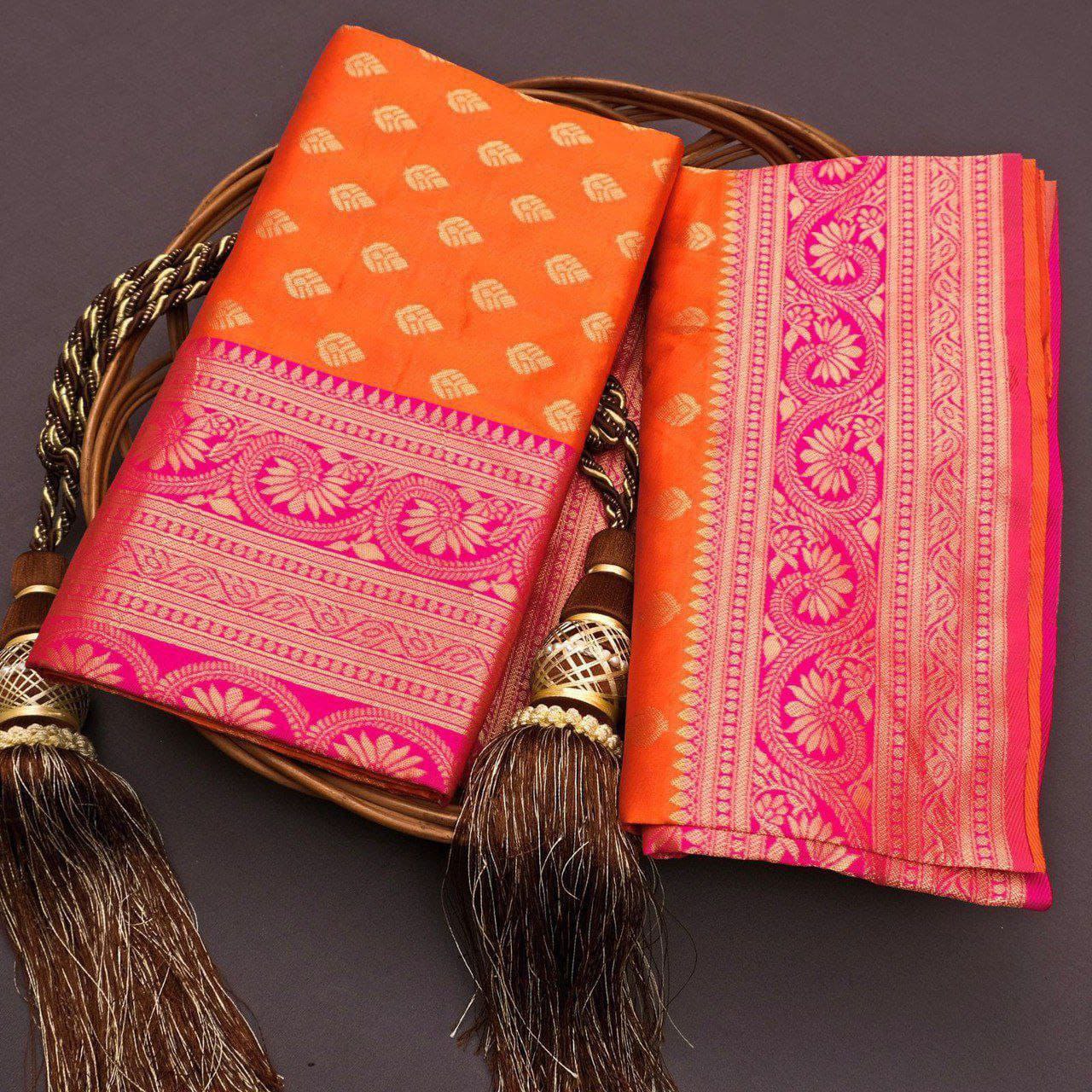 Elegant Organic Banarasi Sarees: Perfect for Memorable Weddings