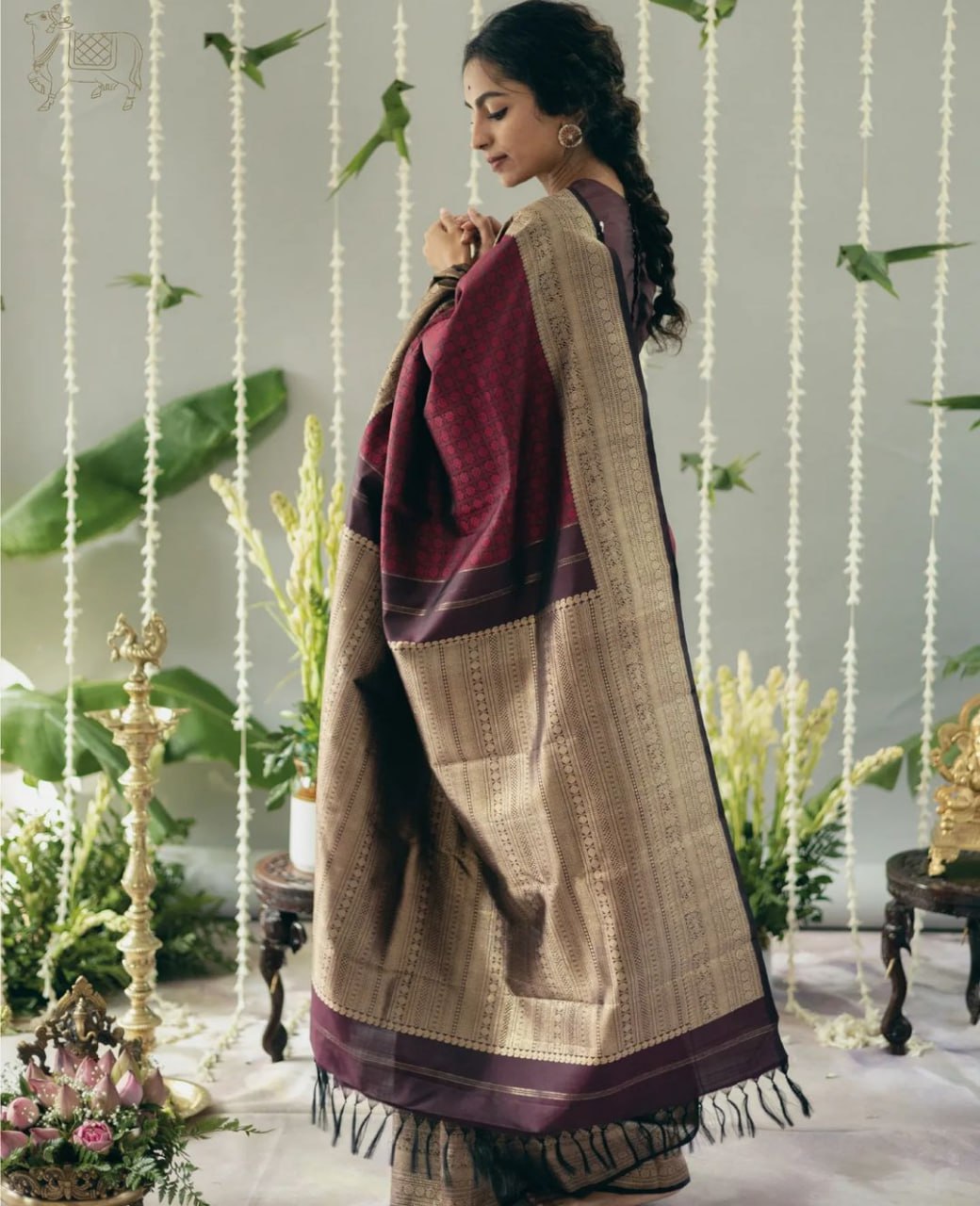 Luxurious Banarasi Soft Silk Saree