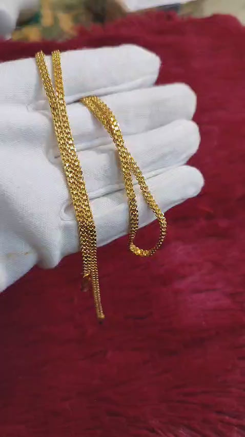 1 Gram Gold Forming Chain - Premium Quality