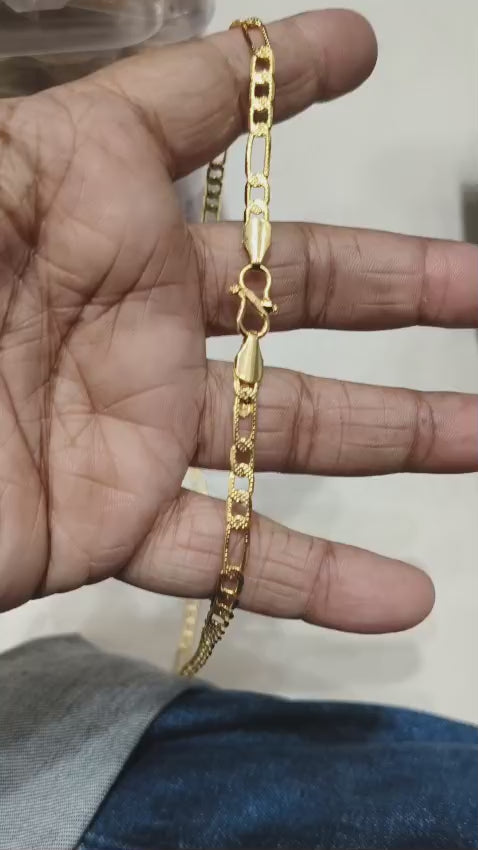 Trendy 1 Gram Gold Plated Chain | Minimal & Elegant Style