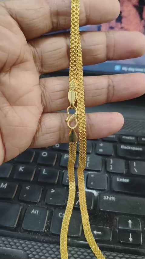 1 Gram Gold Forming Chain - Premium Quality